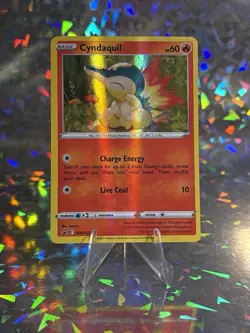 Cyndaquil - Promo SWSH: Sword & Shield Promo Cards SWSH221 MP HOLO BLEED - Image 3
