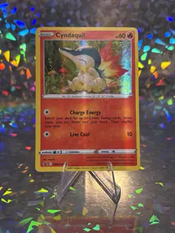 Cyndaquil - Promo SWSH: Sword & Shield Promo Cards SWSH221 MP HOLO BLEED - Image 4