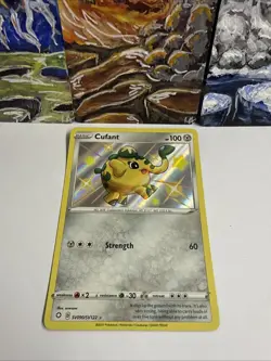 Cufant Baby Shiny SV090/SV122 Shining Fates Pokemon Card - Image 1