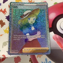 Pokemon TCG Lady Sword & Shield - Lost Origin 208/196 Regular Secret Rare - Image 1
