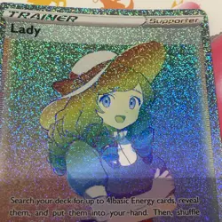 Pokemon TCG Lady Sword & Shield - Lost Origin 208/196 Regular Secret Rare - Image 3