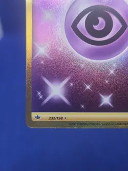 Pokemon Chilling Reign Basic Psychic Energy 232/198 Gold Secret Rare NM - Image 5