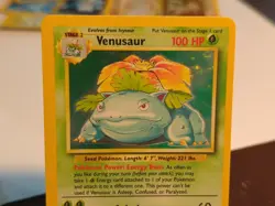 Pokemon TCG Venusaur Base Set 15/102 Holo Unlimited Holo Rare - Image 4