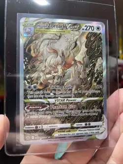 Hisuian Zoroark VSTAR - GG56/GG70 - Pokemon Crown Zenith Galarian Gallery NM - Image 1