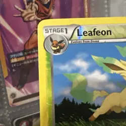 Pokemon TCG Leafeon 7/111 XY-Furious Fists Reverse Holo Card Near Mint Condition - Image 2