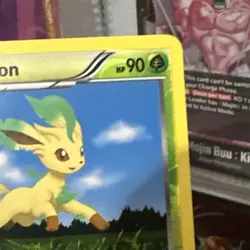 Pokemon TCG Leafeon 7/111 XY-Furious Fists Reverse Holo Card Near Mint Condition - Image 3