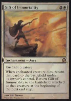 Gift of Immortality - Theros: #14, Magic: The Gathering Lp C283 - Image 1