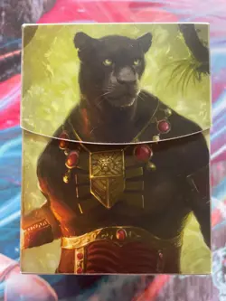 MTG Nature's Vengeance Commander 2018 Deck Plus Windgrace Deck Box, All Sleeved - Image 1