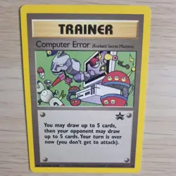 COMPUTER ERROR (ROCKET'S SECRET MISSION) 16 POKEMON CARD (PROMO SET) - Image 1