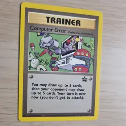 COMPUTER ERROR (ROCKET'S SECRET MISSION) 16 POKEMON CARD (PROMO SET) - Image 3