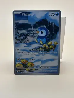 Pokemon TCG - Piplup Illustration Rare - Phantasmal Flames 98/94 NM - Image 1
