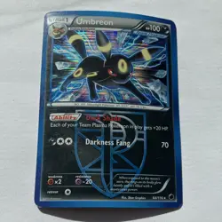 Pokemon Umbreon 64/116 Plasma Freeze Holo Rare Team Plasma Stage 1 HP 100 - Image 1