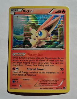 Pokemon - Victini - Legendary Treasures 23/113 - Holo Rare - LP - Image 1