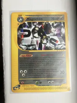 Pokemon Magneton 22/147 Non Holo Rare - Aquapolis - LP - Image 3