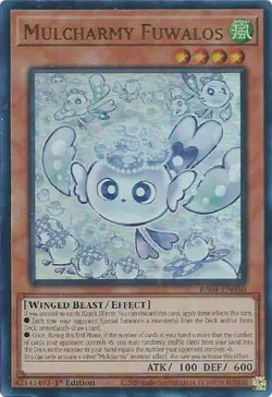 Mulcharmy Fuwalos - RA04-EN050 - Ultra Rare - 1st Edition NM Yugioh Quarter Cent - Image 1