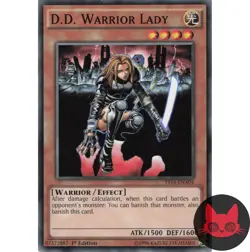 Yugioh D.D. Warrior Lady YS14-ENA04 Common 1st Edition NM - Image 1