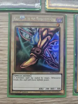 Yu-Gi-Oh! Exodia The Forbidden One 1st Edition Complete Set - Image 5