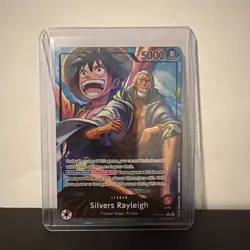 Silvers Rayleigh (Alt Art) OP12-001 L Legacy of the Master - ONE PIECE English - Image 1