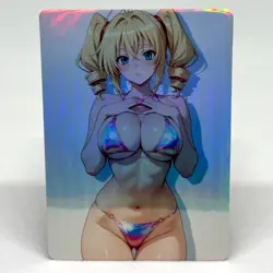 High School DxD Ravel Phoenix Goddess Anime Waifu ACG Foil Card - Image 1