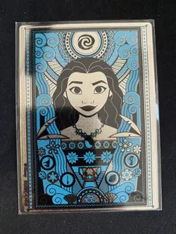 Moana CardFun Disney 100 Years anniversary Carnival #CM03 Metal Card - Image 1