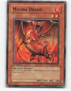 Magna Drago #5DS2-EN018 1st Edition Yugioh Card - Image 1
