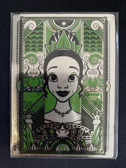 Tiana CardFun Disney 100 Years anniversary Carnival #CM04 Metal Card - Image 1