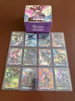 Gundam Card Game TCG - GD03 Complete Set (C, U, R, LR) - Image 1