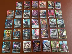 Gundam Card Game TCG - GD03 Complete Set (C, U, R, LR) - Image 2