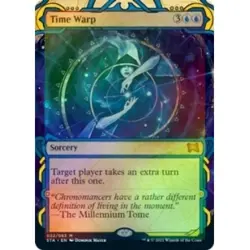 FOIL TIME WARP Strixhaven: Mystical Archives STA Magic MTG MINT CARD - Image 1