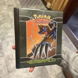Pokemon EX Manectric Emerald Ultra Album Card Binder- Nice - Holds 32 cards - Image 2
