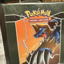 Pokemon EX Manectric Emerald Ultra Album Card Binder- Nice - Holds 32 cards - Image 5