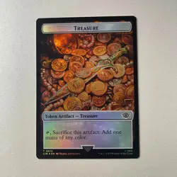 Magic the Gathering LoTR #9/12 Food / Treasure Foil Token - Image 2