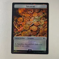 Magic the Gathering LoTR #9/12 Food / Treasure Foil Token - Image 2