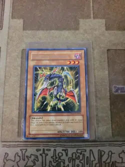 YUGIOH HUNTER DRAGON TAEV-EN004 RARE UNLIMITED ED LP - Image 1