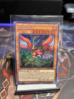 Yu-Gi-Oh! Danger! Thunderbird Unlimited SOFU-EN082 Secret Rare NM x1 - Image 1