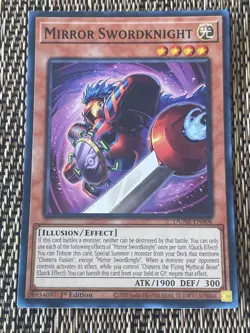 Mirror Swordknight Super Rare Duelist Nexus DUNE-EN006 LP/NM - Image 1