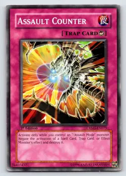 Yu-Gi-Oh! TCG Assault Counter CRMS-EN075 1st Edition - Image 1