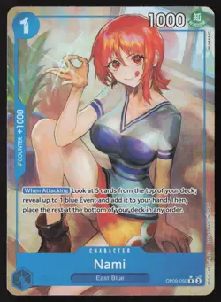 Nami R Alt Art OP09-050 One Piece Emperors in The New World OP09 - Image 1