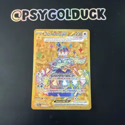 Terapagos ex 173/142 Secret Rare Stellar Crown Pokemon Card A21 - Image 1
