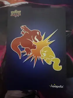 FOIL Neopets Battledome TCG - Defenders of Neopia JUDGE HOG Ultra Rare Card - Image 2