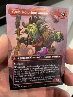 Grub, Storied Matriarch (Borderless) 289 NM Normal Lorwyn Eclipsed MTG EN - Image 2