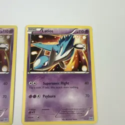 POKEMON TCG XY TRAINER KIT LATIAS 14/30 & LATIOS Two 13/30 30/30 LP - Image 3