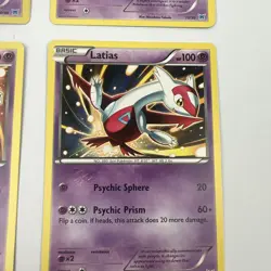 POKEMON TCG XY TRAINER KIT LATIAS 14/30 & LATIOS Two 13/30 30/30 LP - Image 4