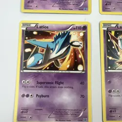 POKEMON TCG XY TRAINER KIT LATIAS 14/30 & LATIOS Two 13/30 30/30 LP - Image 5