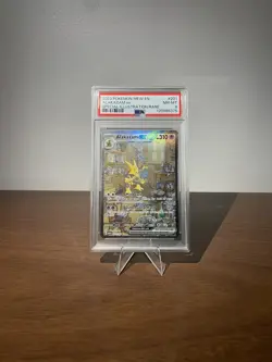 Pokemon Alakazam Ex Scarlet & Violet 151 Special Illustration Rare 201/165 PSA 8 - Image 1
