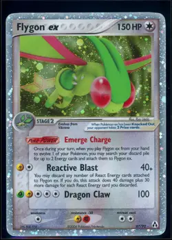 Pokemon EX LEGEND MAKER - #87/92 Flygon ex - ENG - Ultra Rare Holo - HP/DMG - Image 1