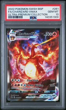 PSA 10 - Charizard VMAX SWSH261 Ultra Premium Collection Promo - Pokemon - Image 1