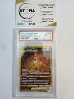 Pokemon Arceus V Star Gold PSA 10 Zenith Crown GG70/GG70 -no Shining Charizard - Image 1