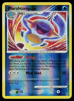 Pokemon Card - Marshtomp Supreme Victors 67/147 Uncommon Reverse Holo - Image 1