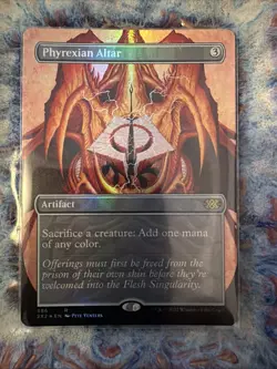 Phyrexian Altar (Borderless) Double Masters 2022 Foil - Image 1